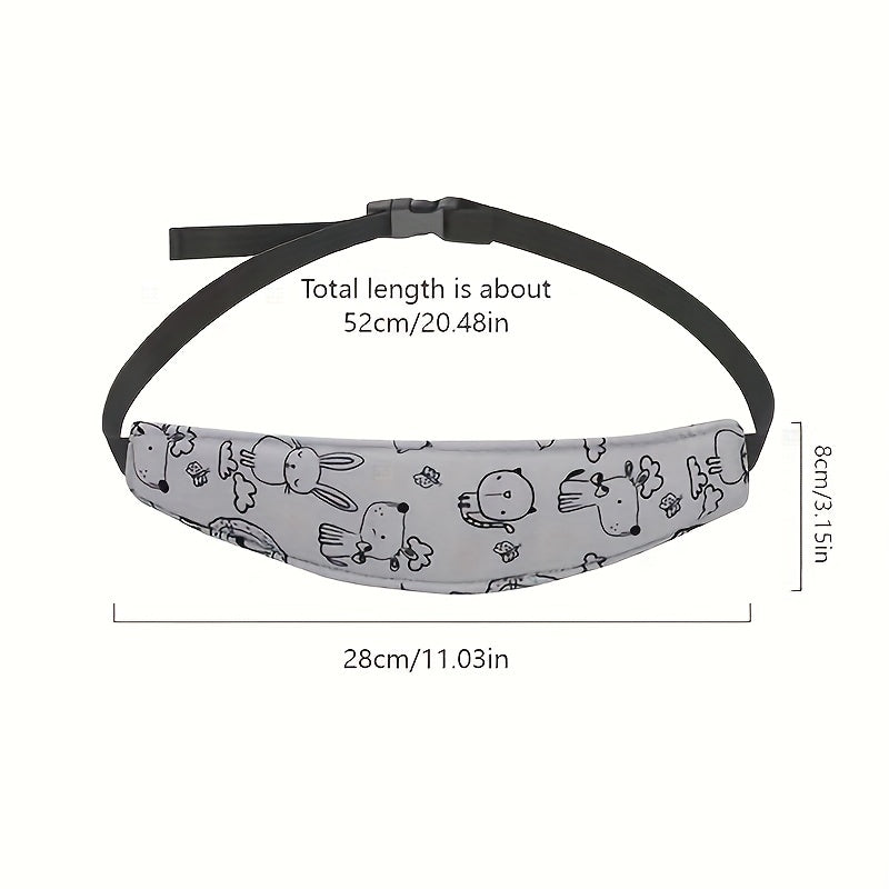 Car Seat Head Support Belt for Neck Relief & Sleep Aid