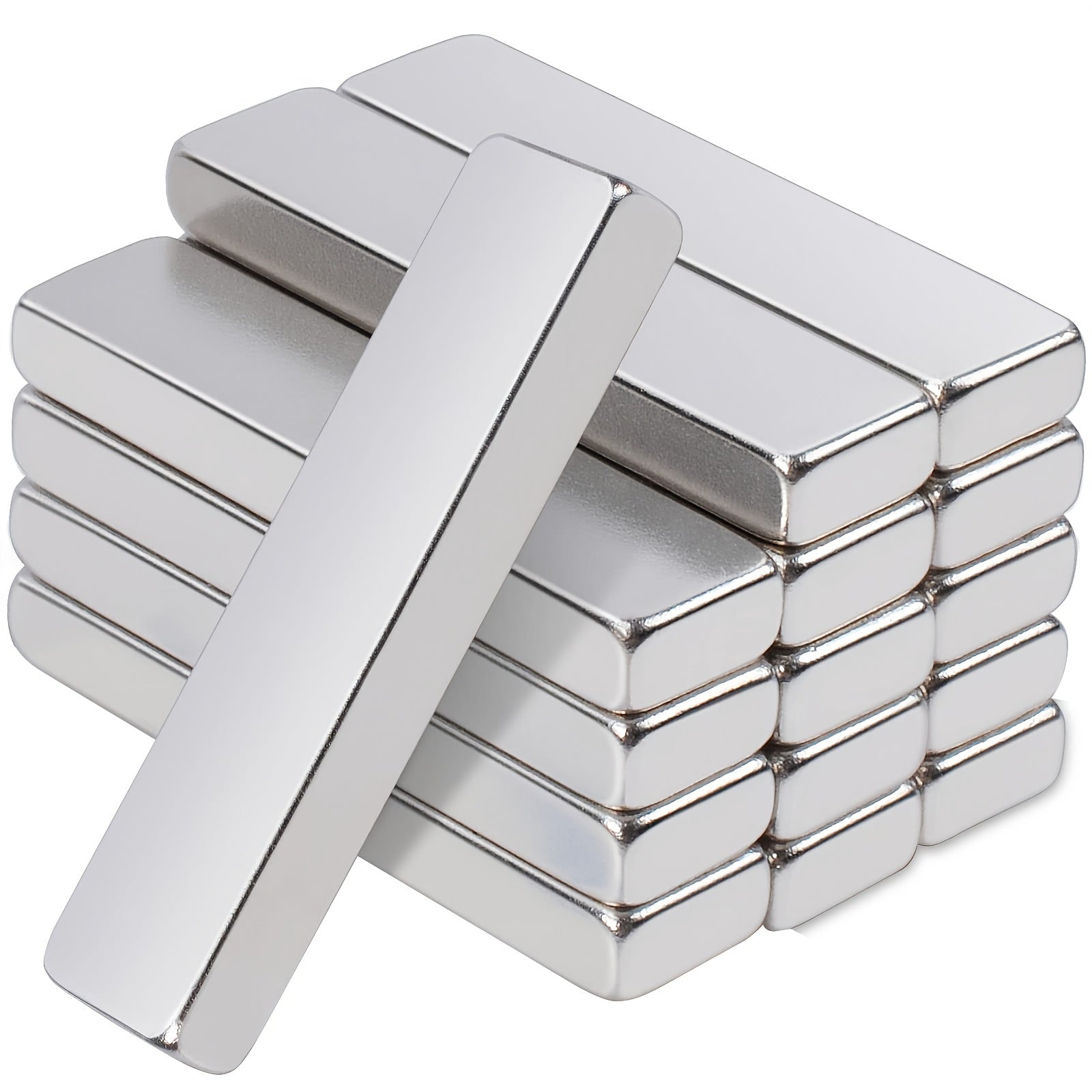 14pcs Neodymium Magnets Heavy Duty Rare Earth Rectangular Bars 40x10x5mm