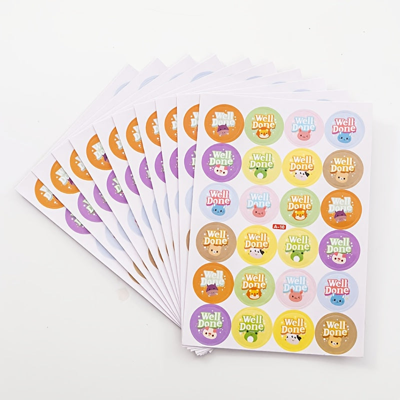 Creative Encouragement Stickers for Teachers