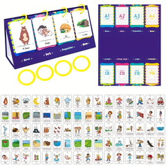 Educational Flashcards Interactive Spelling Game 2pcs