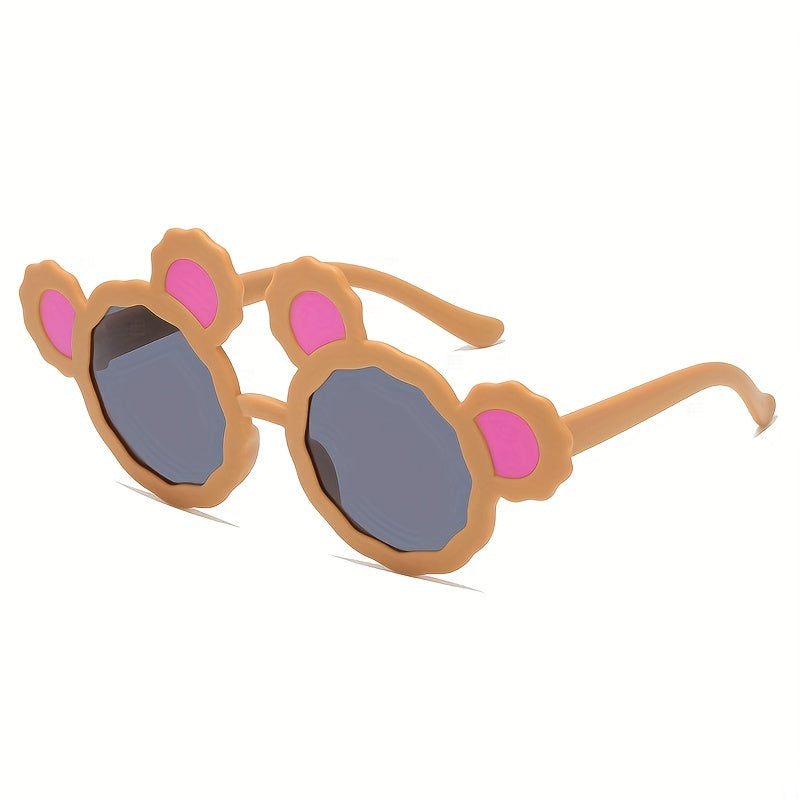 Cartoon Bear Frame Sunglasses UV Protection
