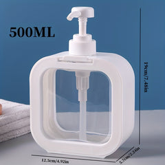 Liquid Soap Dispenser Shampoo Bottle Hand Soap Container 300-500ML Bathroom