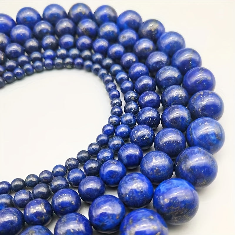 High Pure Natural Lapis Lazuli Bracelet 4mm 6mm 8mm 10mm DIY Beads