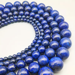 High Pure Natural Lapis Lazuli Bracelet 4mm 6mm 8mm 10mm DIY Beads