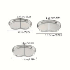 Stainless Steel Kidney Disinfection Tray for Beauty Salons