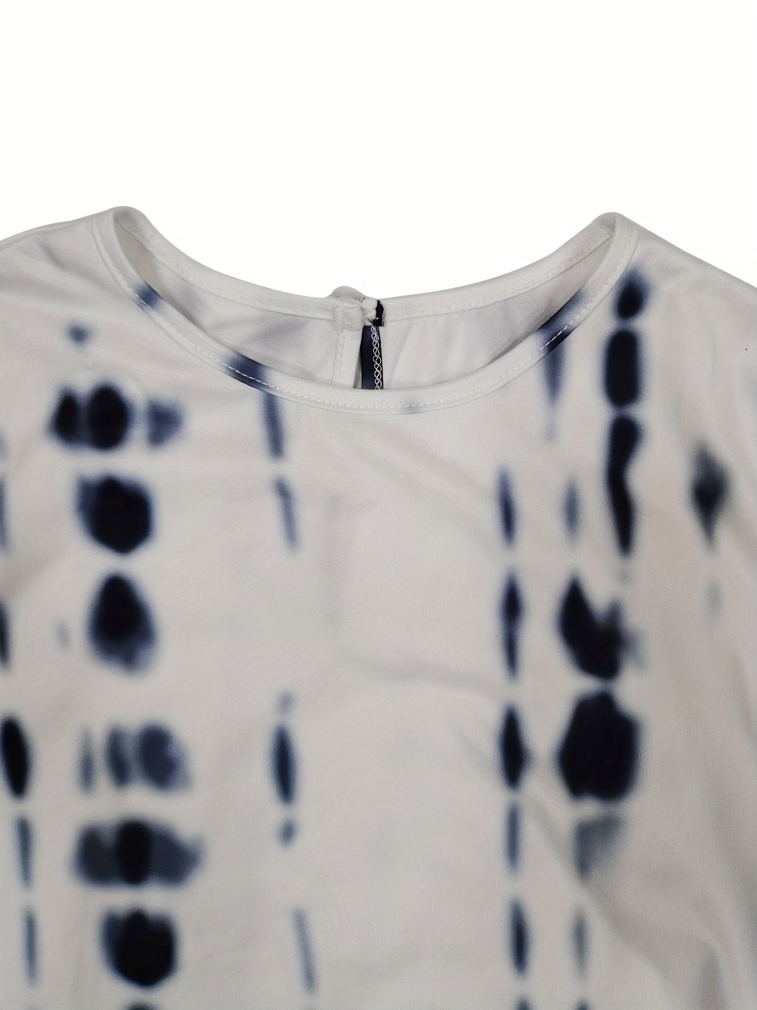 Plus Tie Dye Long Sleeve Top & Leggings 2 Piece Set