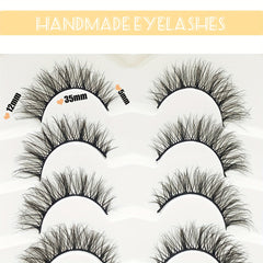 Cat Eye Natural Look False Eyelashes 7 Pairs