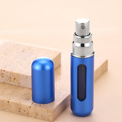 Refillable Perfume Atomizer Bottle 5ML, Travel-Sized Scent Pump Case