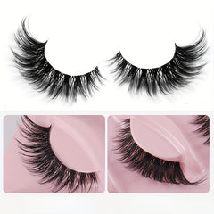 5 Pairs Cat Eye False Eyelashes Natural Thick Curling Simulated Fox Eye Lashes