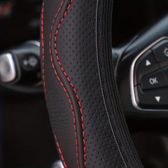 Three-Dimensional PU Leather Car Steering Wheel Cover 37 Car Accessories