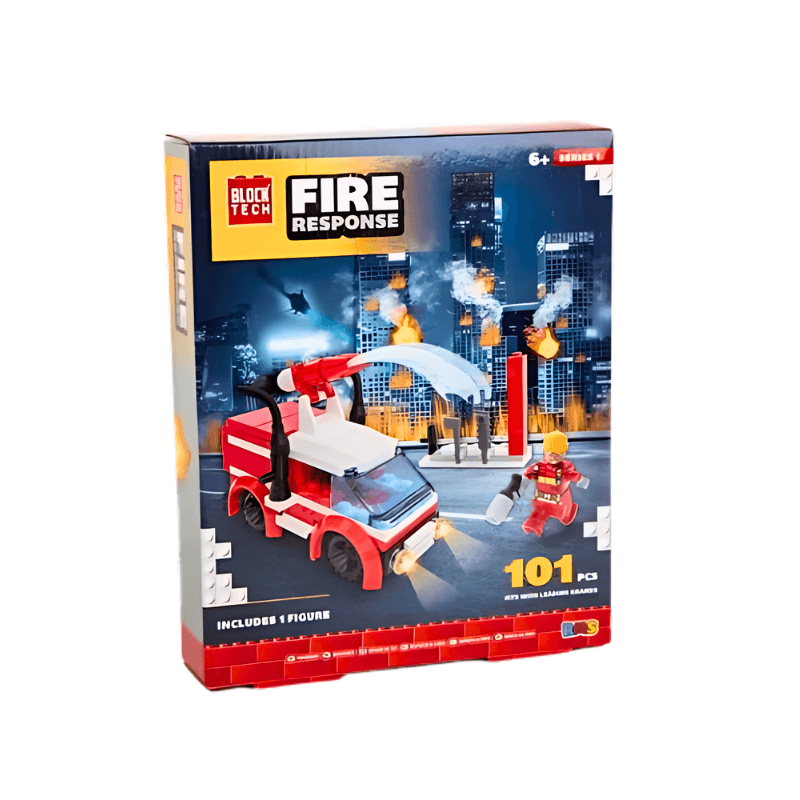 Block Tech Fire Response 101pcs Building Set