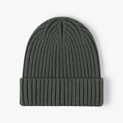 Men's Winter Knitted Cuffed Beanie Hat Ear Protection