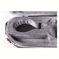 4/4 Violin Case Bag Box High Storage Flannel Built-in Hygrometer