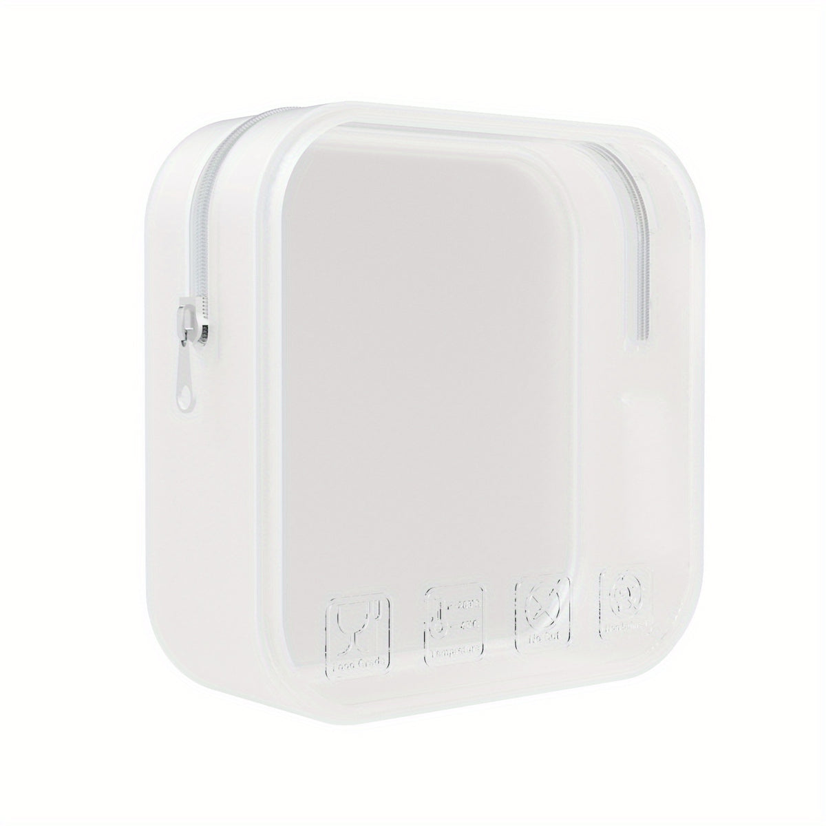 Silicone Toiletry Bag Travel Portable Clear Storage Bag