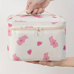 Cartoon Graphic Makeup Bag Portable Large Capacity Cosmetic Bag