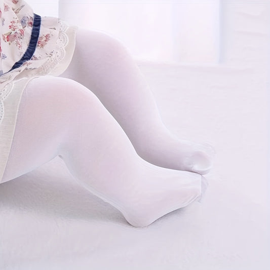 Velvet Dance Socks Pantyhose For Baby Girls Kids