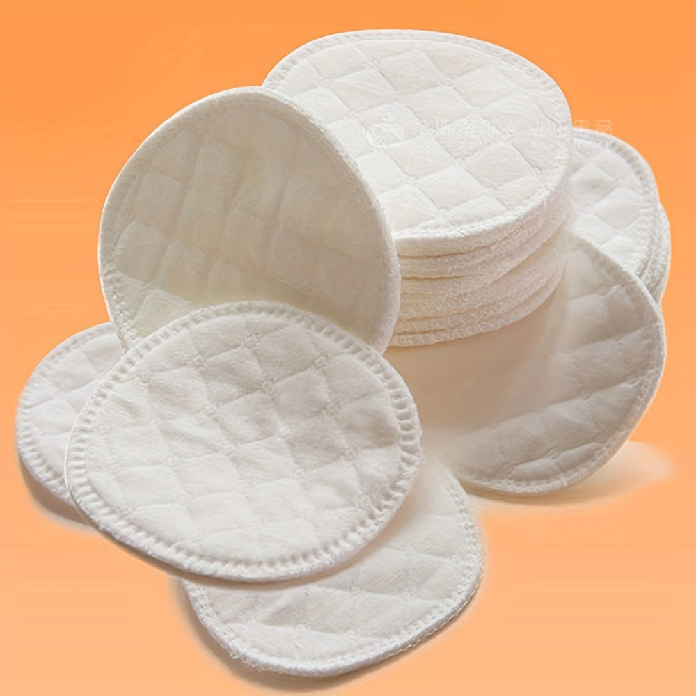 12pcs Washable Nursing Breast Pads Soft Absorbent Baby Breastfeeding Pads