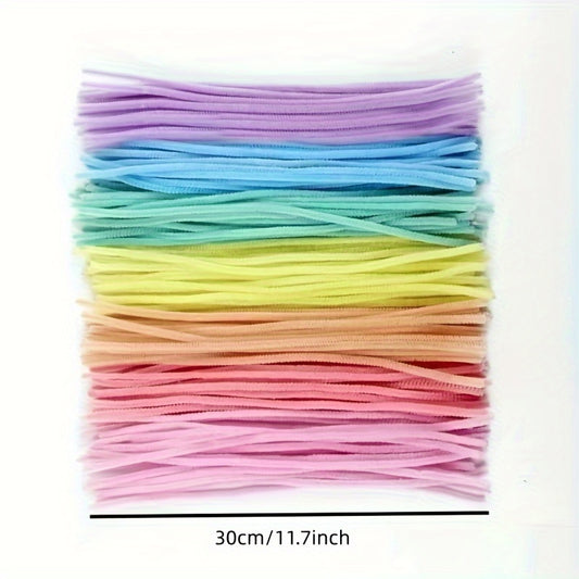 50pcs Colorful Twister Rods for DIY Hair Hoop Bouquet Stick