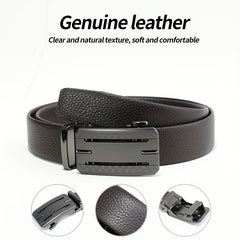 Men's Retro Business Casual Pants Belt for Daily Use