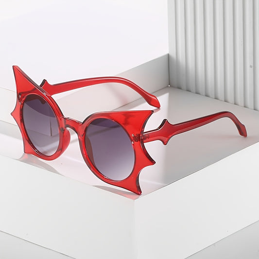Y2K Bat Wings Sunglasses Jelly Decorative Glasses