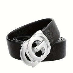 Men's Leather Business Casual Jeans Belt