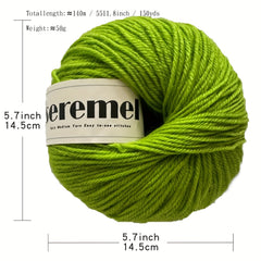 4-Ply Acrylic Yarn 50g - Crochet Knit Scarf Hats DIY Crafts