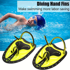 Adjustable Silicone Paddles Swimming Training Equipment