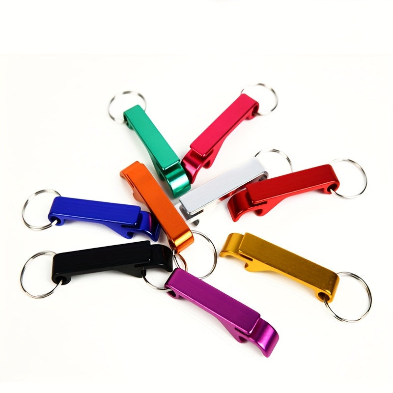 5pcs Outdoor Camping Survival Pocket Tool Solid Aluminum Beer Bottle Opener