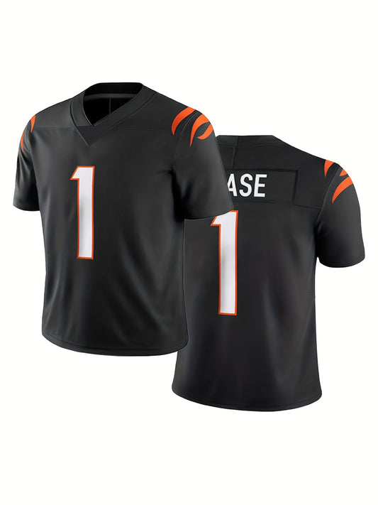 Boys Breathable V Neck Rugby Jersey Short Sleeves Football Shirt
