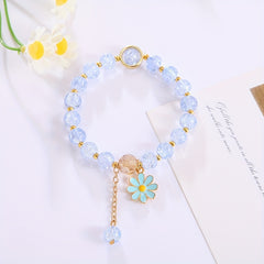 Colorful Crystal Beaded Bracelet Bohemian Women Jewelry