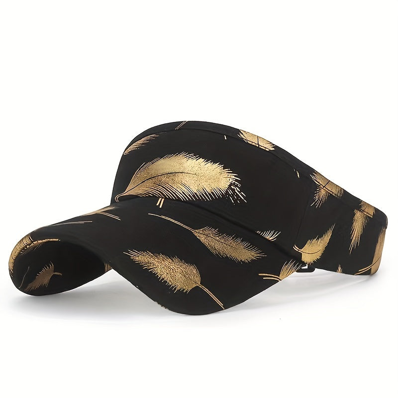 Hot Stamping Ponytail Sun Hat UV Protection Cap
