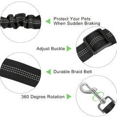 Adjustable Pet Car Seat Belt Elastic Dog Safety Leash Pet Supply