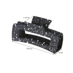 Ink Splash Hair Claw Clip Non Slip Strong Hold Grip Hair Jaw Clip