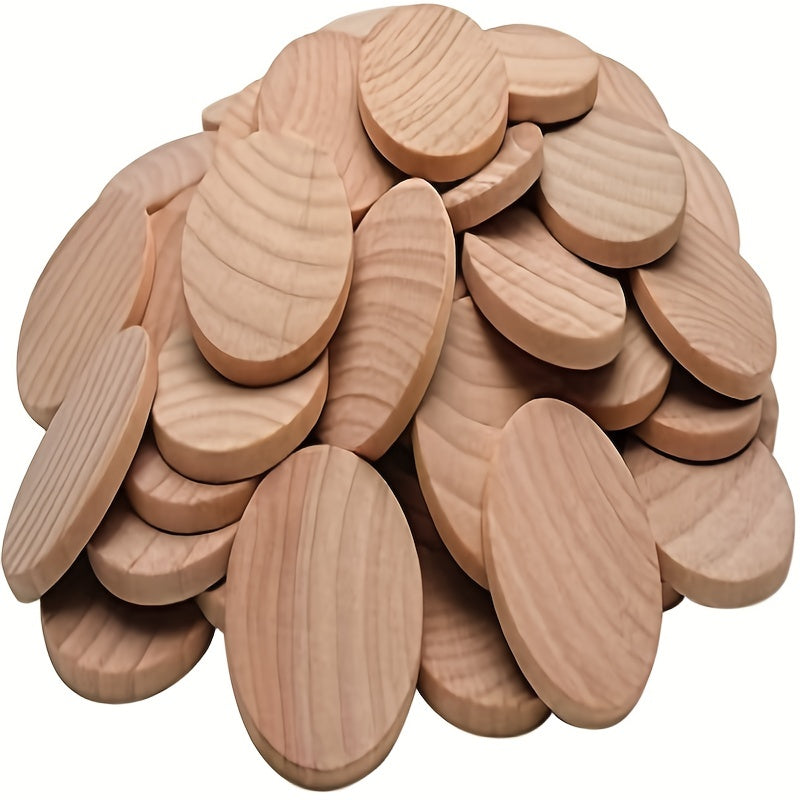 Round Wooden Coins 18 Inch 5pcs Natural Wood Chips DIY Art Crafts Projects