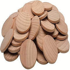 Round Wooden Coins 18 Inch 5pcs Natural Wood Chips DIY Art Crafts Projects