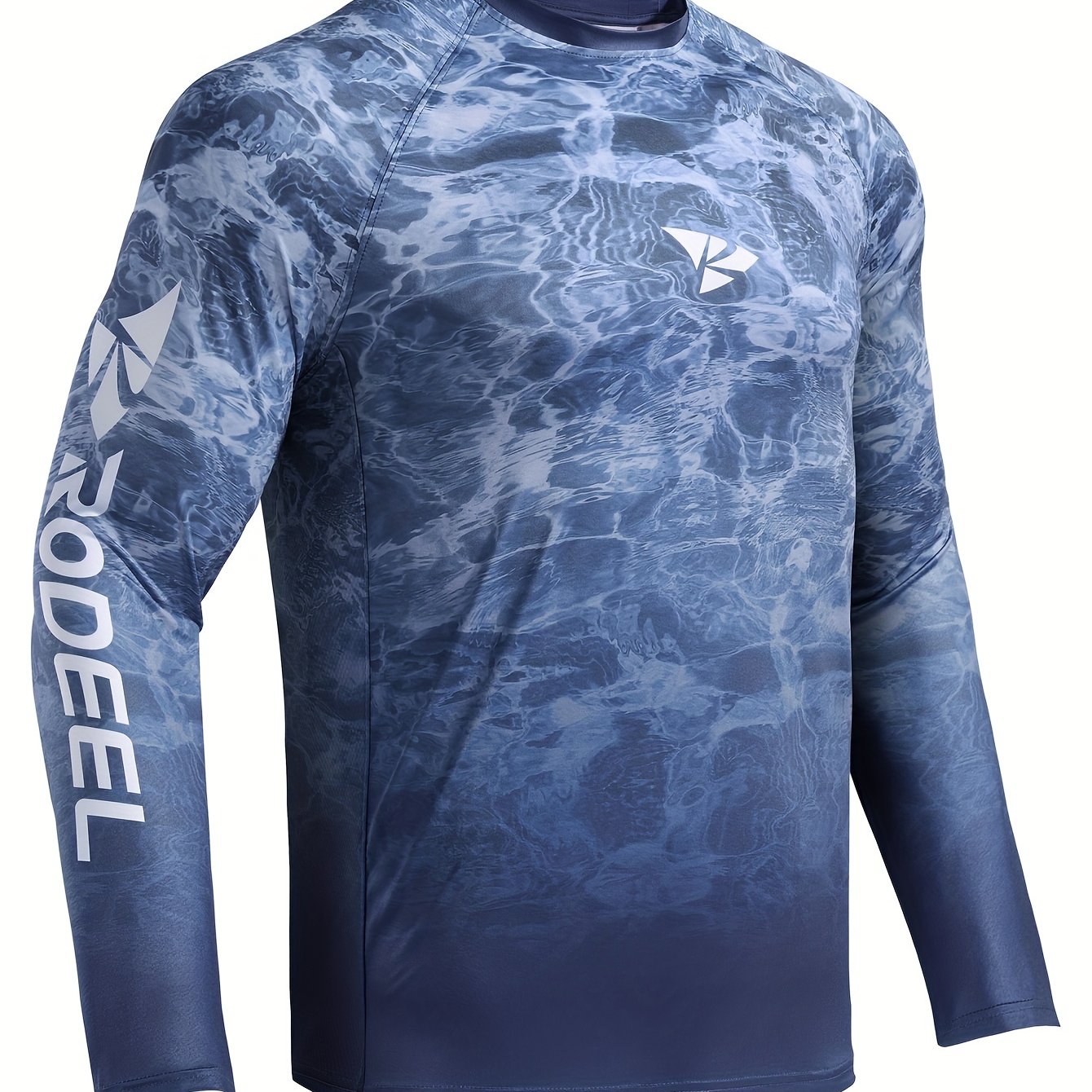 Men's Camo UPF 50 Sun Protection Shirt Long Sleeve Quick Dry