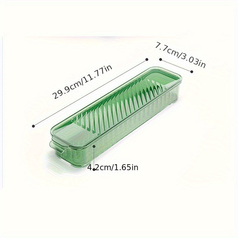 Food Draining Box Transparent Storage Case Thickened Fresh Keeping Box