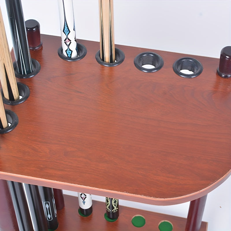 7 Hole Billiards Rack Cue Stand Billiard Pole Rack Accessory