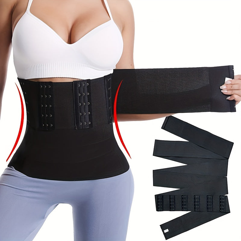 Waist Trainer Trimmer Belt Tummy Control Wrap Cincher Women's Shapewear