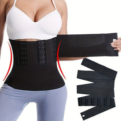 Waist Trainer Trimmer Belt Tummy Control Wrap Cincher Women's Shapewear