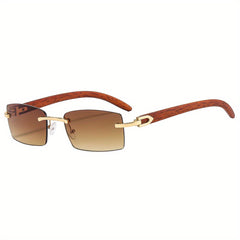 Men's Vintage Square Polarized Sunglasses UV Protection