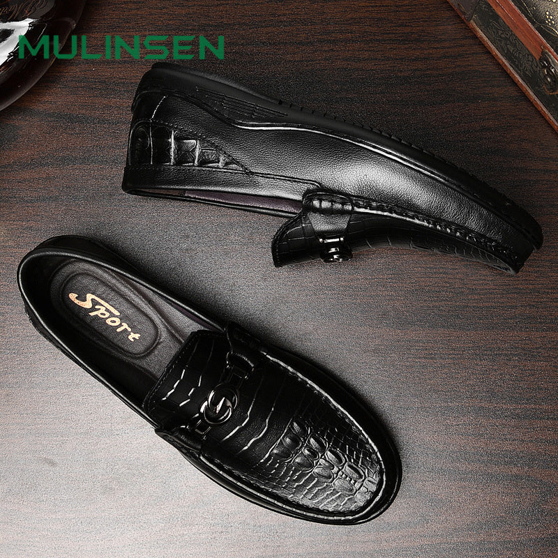 Men's Moccasin Loafer Shoes Non-Slip Driving Shoes Spring Summer