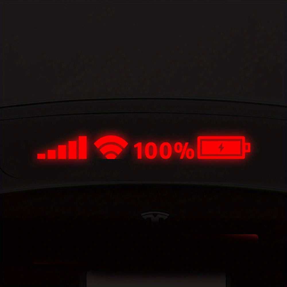 Colorful Reflective Wifi Level Stickers for Your Car