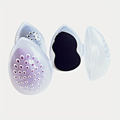 4pcs Makeup Sponge Case Protective Container Cosmetic Egg Storage Cases