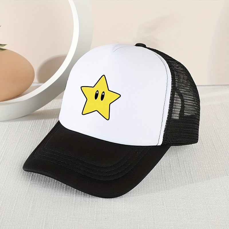 Children's Breathable Mesh Stars Baseball Cap for Boys