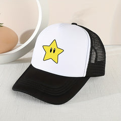 Children's Breathable Mesh Stars Baseball Cap for Boys