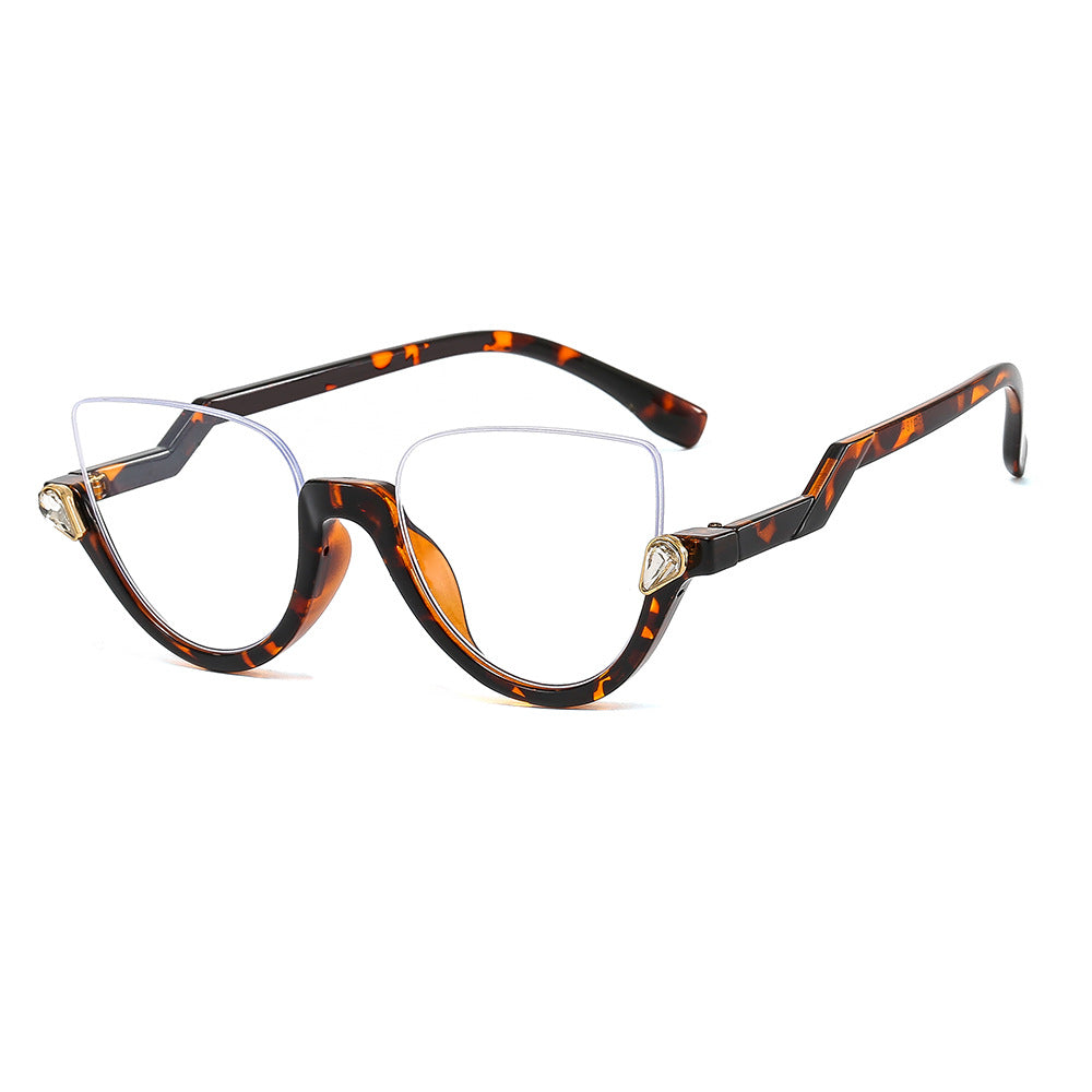 Cat Eye Blocking Glasses For Women Protect Against Eye Strain And Glare
