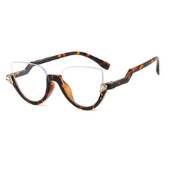 Cat Eye Blocking Glasses For Women Protect Against Eye Strain And Glare