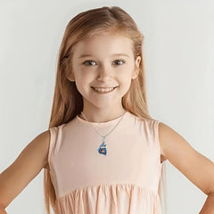 Girl's Wolf King Father And Son Pendant Necklace for Banquet Party