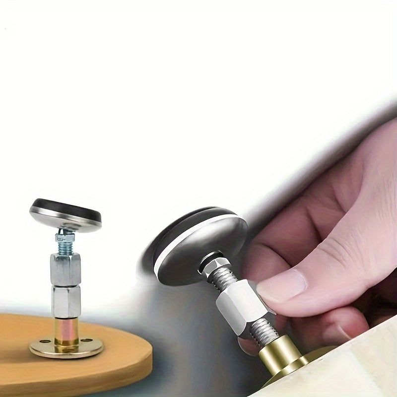 4pcs Headboard Limiters Wall & Bedside Anti-Shaking Fixators for Beds & Tables